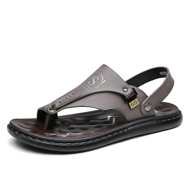 Men’s 2-Way Summer Sandals – Convertible Slides with Adjustable Backstrap