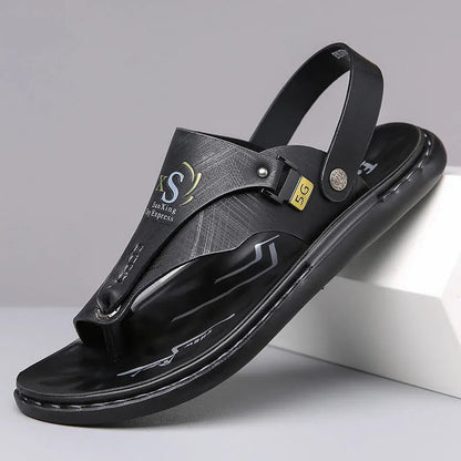 Men’s 2-Way Summer Sandals – Convertible Slides with Adjustable Backstrap