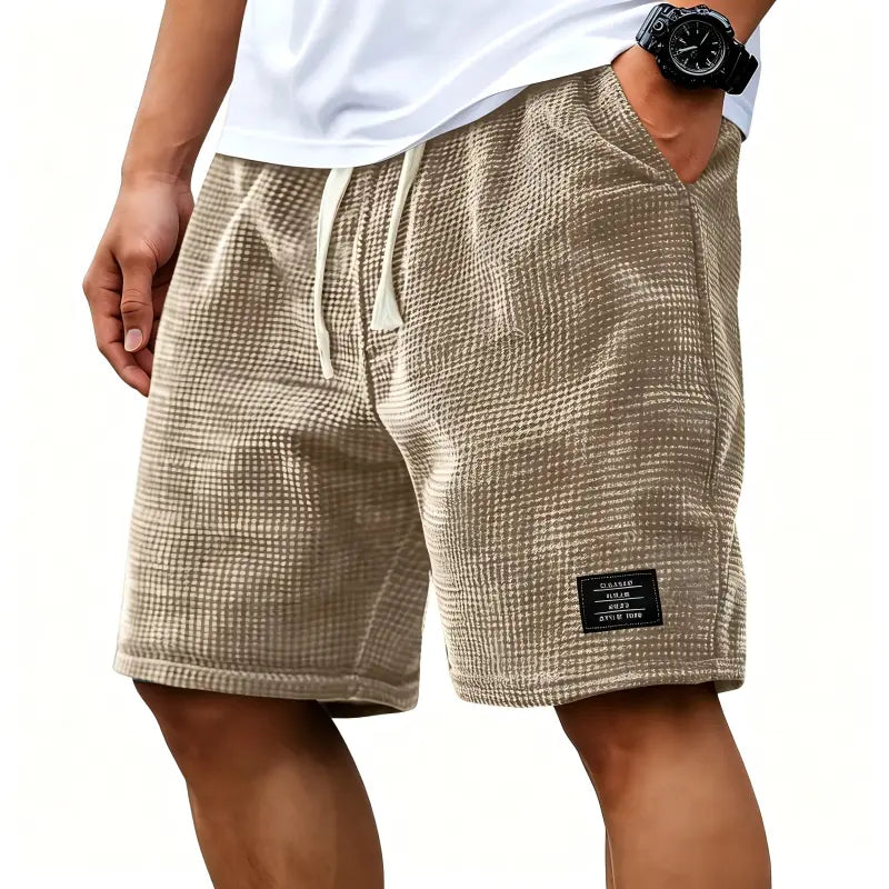 Men's 2-Pack Waffle Casual Shorts