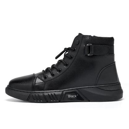 Men's Casual Versatile Genuine Leather Martin Boots
