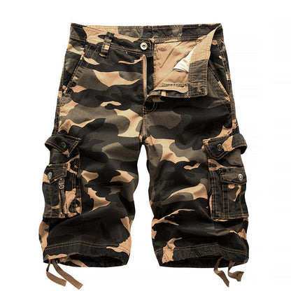 Crestsport Men's Camouflage Cargo Shorts