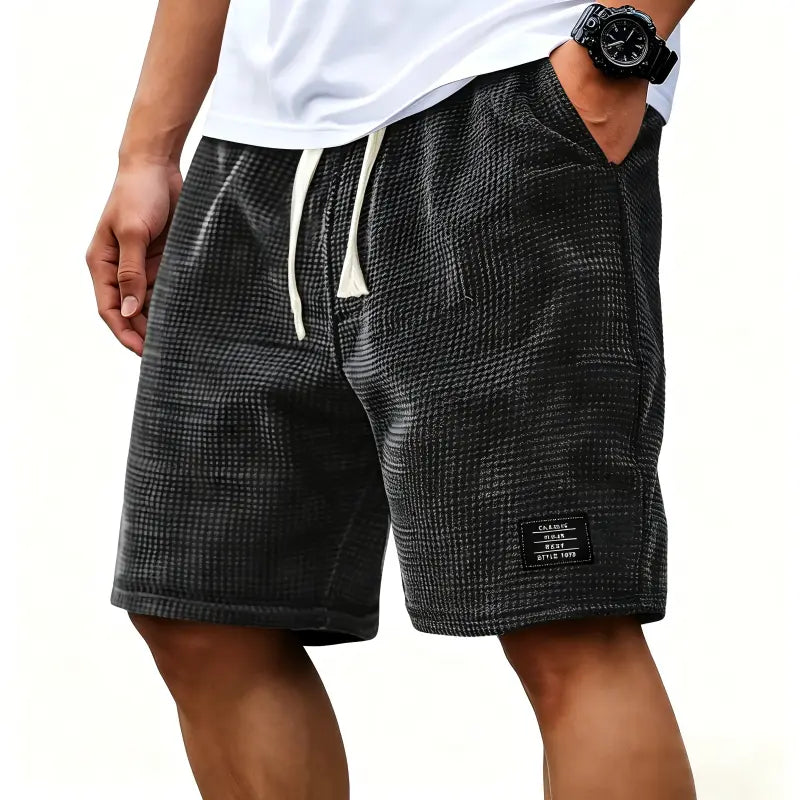 Men's 2-Pack Waffle Casual Shorts