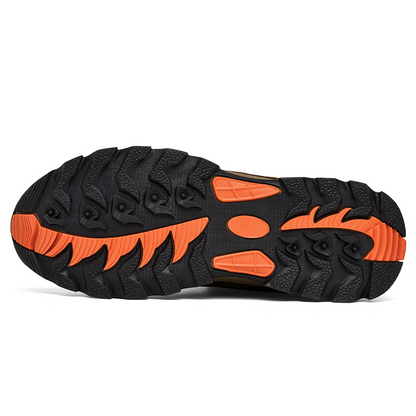 Men’s Non-Slip Hiking & Work Shoes, Wide Fit, Arch Support, Cushioned