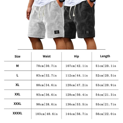 Men's 2-Pack Waffle Casual Shorts