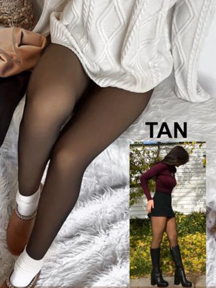 🔥MAGIC Bare-Leg Look Fleece Lined Tights☁️