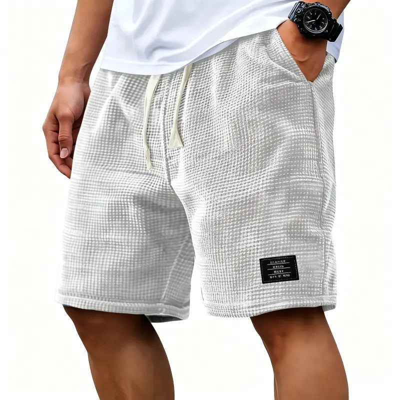 Men's 2-Pack Waffle Casual Shorts