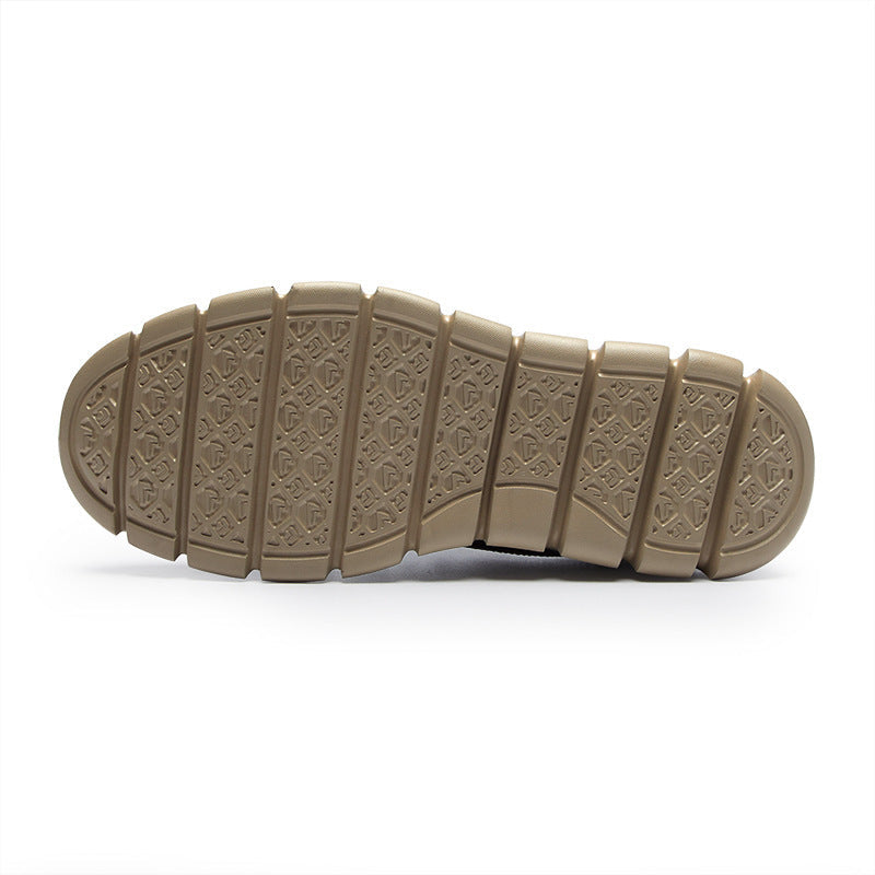 Men's Orthopedic Casual Ultra Comfortable Lightweight Genuine Vegan Leather Shoes