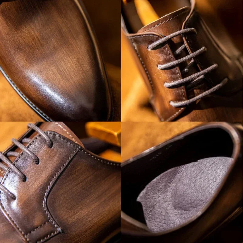 Adriano Formal Leather Oxfords