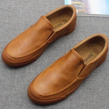 David Leather Slip-Ons