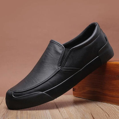 David Leather Slip-Ons