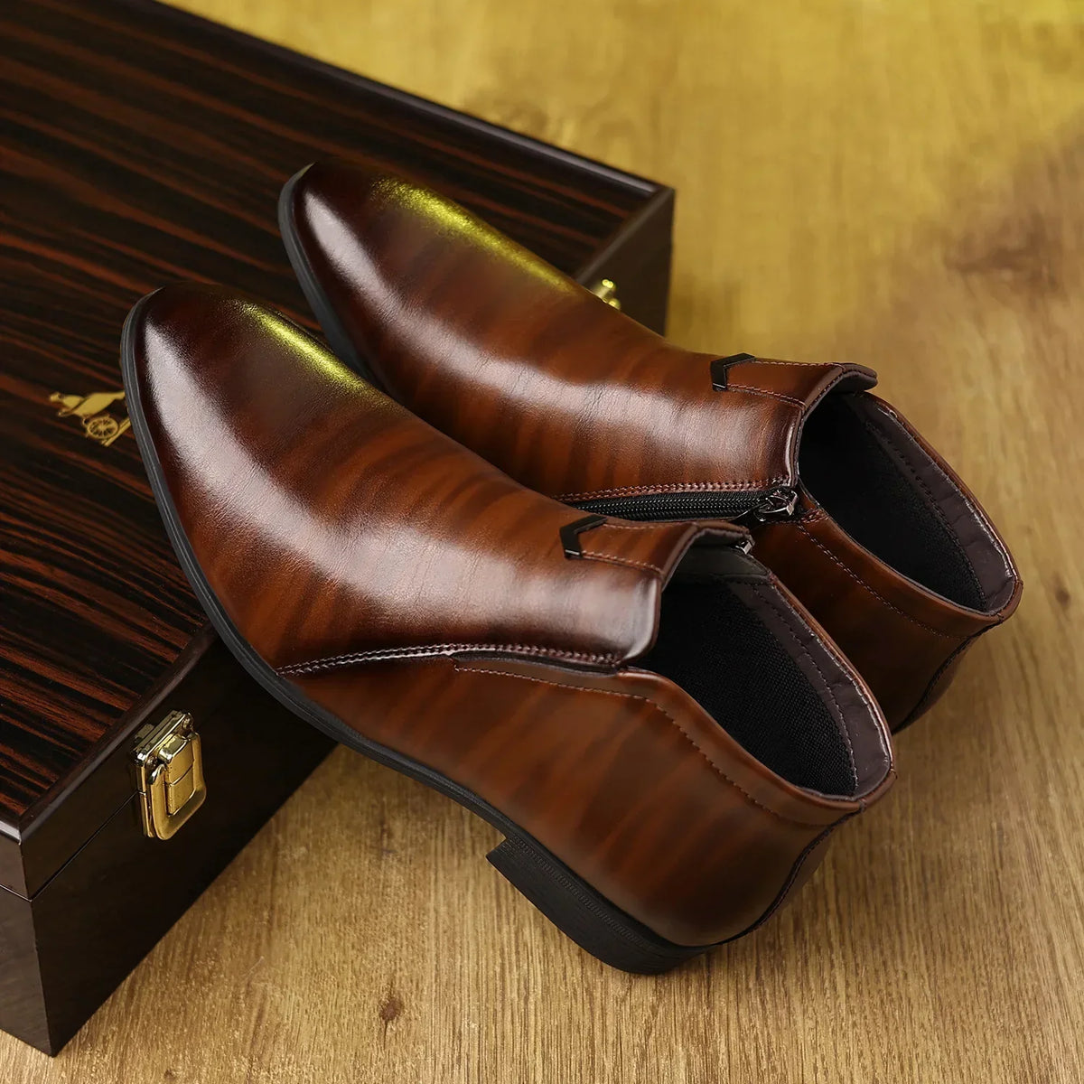 Antonio Marcelli Leather Boots