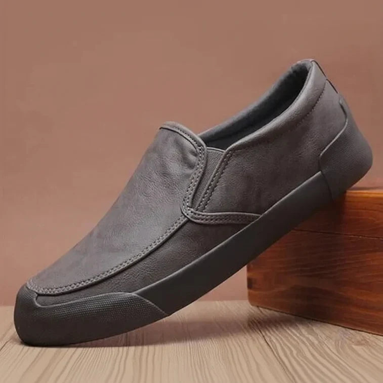 David Leather Slip-Ons
