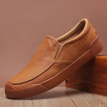 David Leather Slip-Ons