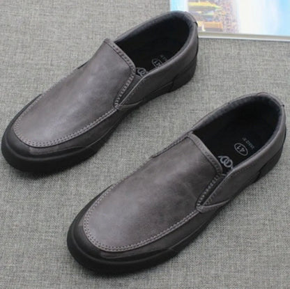 David Leather Slip-Ons