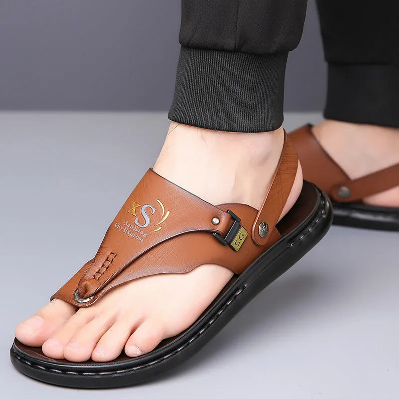 Men’s 2-Way Summer Sandals – Convertible Slides with Adjustable Backstrap