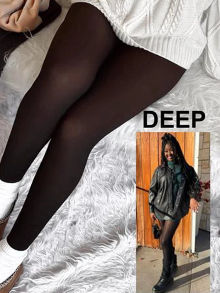 🔥MAGIC Bare-Leg Look Fleece Lined Tights☁️