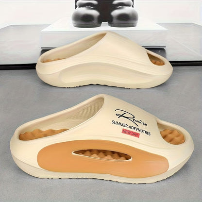 Men’s Thick-Sole Non-Slip Cloud Comfort Slide Sandals