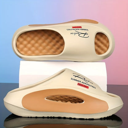 Men’s Thick-Sole Non-Slip Cloud Comfort Slide Sandals