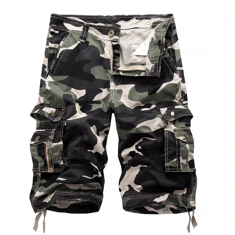 Crestsport Men's Camouflage Cargo Shorts